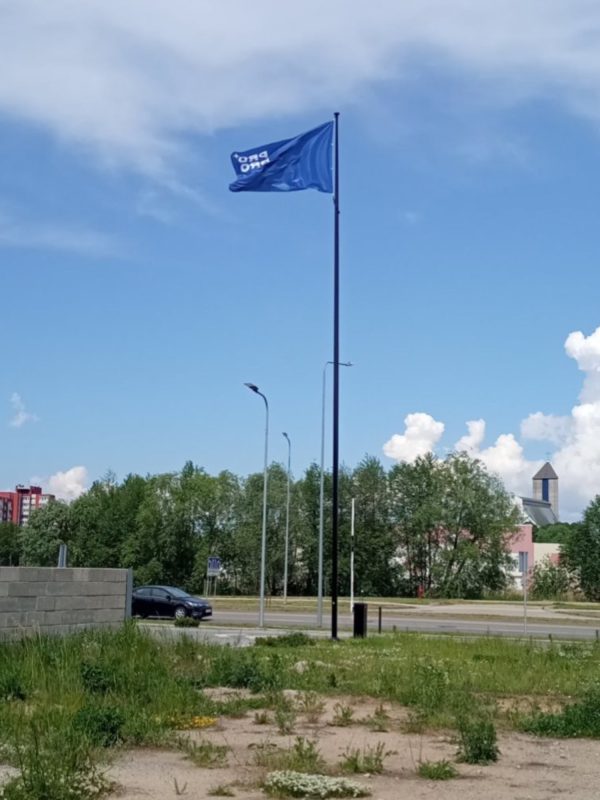 Vėliavos stiebas iš stiklaplasčio 13 m Balticmast - Image 4