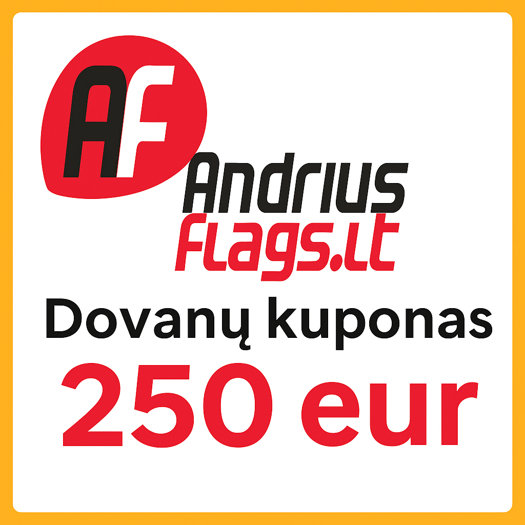 DOVANŲ KUPONAS 250 EURŲ